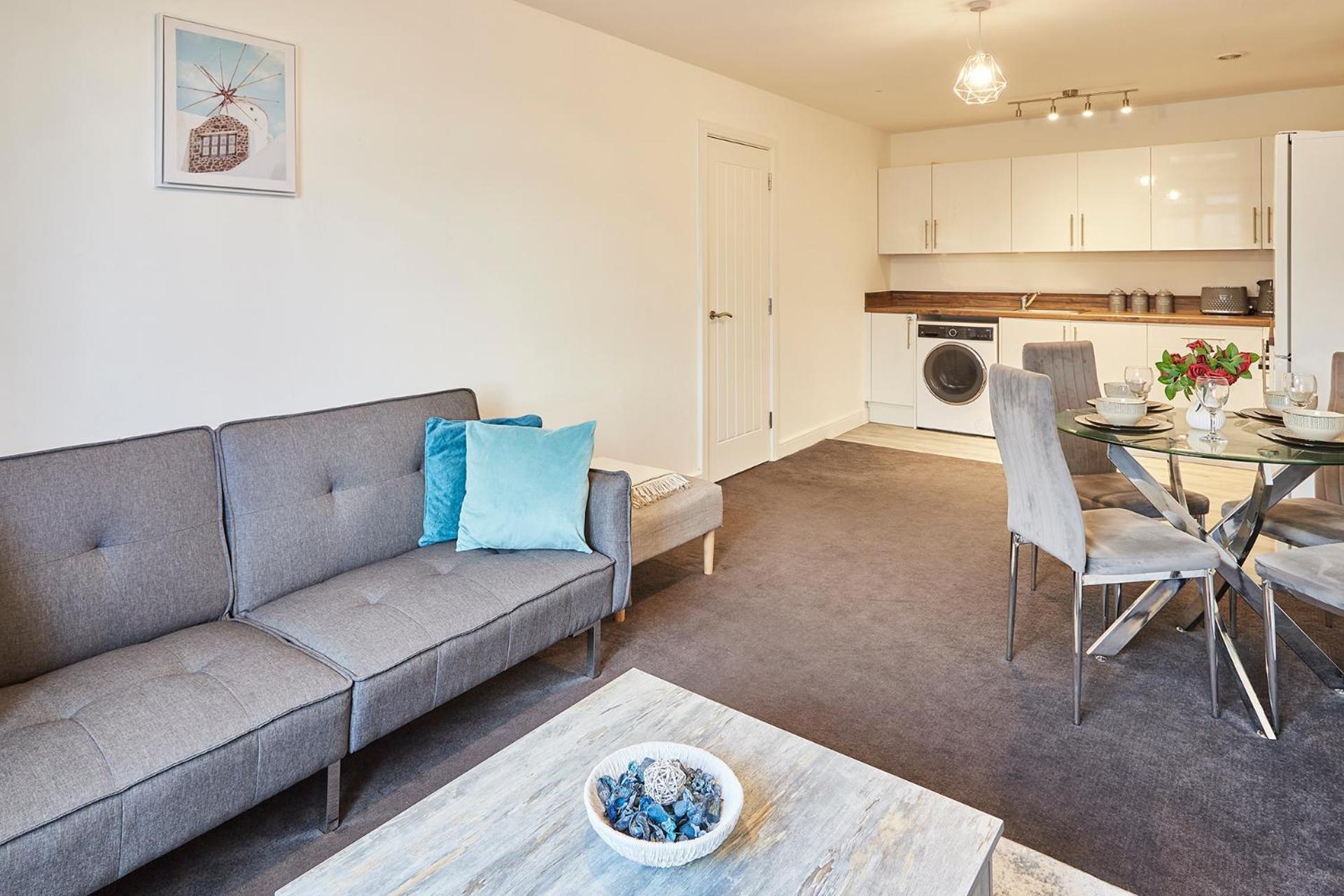Nottingham Brand New 1Br Apt W/ Full Kitchen City Exterior photo